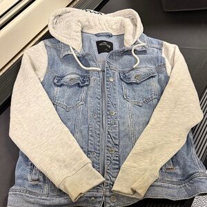 Hollister Hoodie Jean Jacket